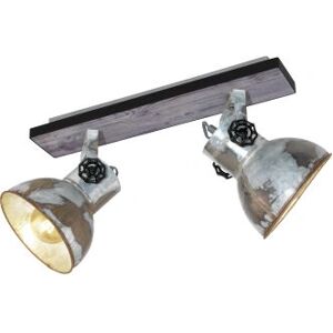 Eglo Vintage Barnstaple 2 Light Ceiling or Wall Spot - Industrial Vintage Lighting Eglo Vintage Barnstaple 2 Light Ceiling or Wall Spot - Industrial Vintage Lighting