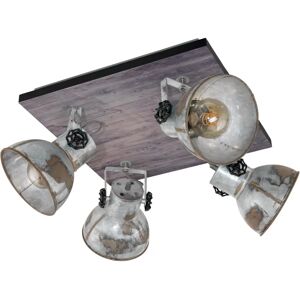 Eglo Vintage Barnstaple 4-Light Ceiling Spot - Industrial Style Eglo Vintage Barnstaple 4-Light Ceiling Spot - Industrial Style