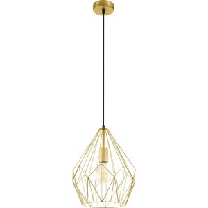EGLO Carlton Gold Metal 1 Light Ceiling Pendant - Pendant Light EGLO Carlton Gold Metal 1 Light Ceiling Pendant - Pendant Light
