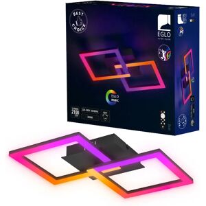 EGLO Ceiling Lamp RGBIC Black 2x9.8W 3000K - Ceiling Lamp EGLO Ceiling Lamp RGBIC Black 2x9.8W 3000K - Ceiling Lamp