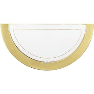 EGLO Væglampe Planet 1 - Metal og Glas, Hvid, E27, 60W EGLO Væglampe Planet 1 - Metal og Glas, Hvid, E27, 60W