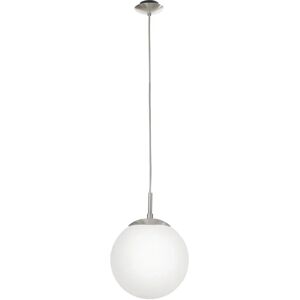 EGLO Rondo Pendant Light White Opal Glass Globe - Pendant Light EGLO Rondo Pendant Light White Opal Glass Globe - Pendant Light
