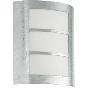 EGLO City Lâmpada de Parede Externa em Aço Inoxidável IP44 - 15W E27 EGLO City Lâmpada de Parede Externa em Aço Inoxidável IP44 - 15W E27