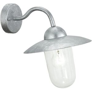 Eglo Milton Outdoor Wall Light - Galvanised Steel - IP44 Eglo Milton Outdoor Wall Light - Galvanised Steel - IP44