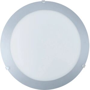 EGLO Mars 1 Ceiling Light - E27, 60W, White & Silver EGLO Mars 1 Ceiling Light - E27, 60W, White & Silver