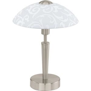 Lampa stołowa Eglo Solo Nikiel - Nowoczesny ściemniacz dotykowy Lampa stołowa Eglo Solo Nikiel - Nowoczesny ściemniacz dotykowy
