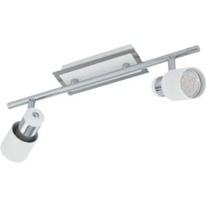 Eglo Davida - GU10 LED-Spots - 10W - Modern Chrome & Weiß - Innenbeleuchtung Eglo Davida - GU10 LED-Spots - 10W - Modern Chrome & Weiß - Innenbeleuchtung