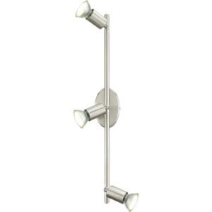 Eglo Buzz-LED Satin Nickel Spotlight - Indoor GU10 3W Eglo Buzz-LED Satin Nickel Spotlight - Indoor GU10 3W