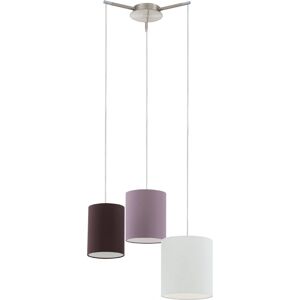 EGLO Tombolo Hanglamp Nikkel Mat - E27 180W EGLO Tombolo Hanglamp Nikkel Mat - E27 180W