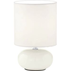 Eglo Trondio Witte keramische Tafellamp - E14 Binnen Eglo Trondio Witte keramische Tafellamp - E14 Binnen