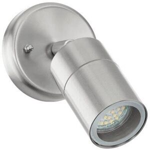 Eglo Stockholm 1 Outdoor Wall Light - Stainless Steel GU10 5W Eglo Stockholm 1 Outdoor Wall Light - Stainless Steel GU10 5W