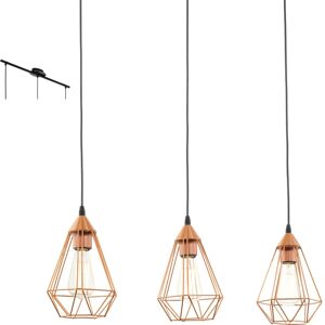 Eglo Tarbes Black Industrial Ceiling Light - E27 60W Eglo Tarbes Black Industrial Ceiling Light - E27 60W