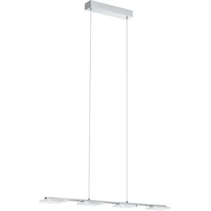 Eglo Cartama LED Ceiling Pendant - Modern, Adjustable, Chrome Eglo Cartama LED Ceiling Pendant - Modern, Adjustable, Chrome