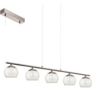 Eglo Ascolese Nickel 5-Light LED Ceiling Pendant - Ceiling Light Eglo Ascolese Nickel 5-Light LED Ceiling Pendant - Ceiling Light