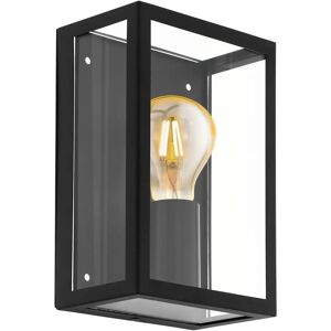 Eglo Alamonte 1 Black Outdoor Wall Light - IP44, 60W Eglo Alamonte 1 Black Outdoor Wall Light - IP44, 60W
