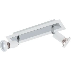 Eglo Sarria LED Spot Light - Adjustable, White & Chrome - Interior Eglo Sarria LED Spot Light - Adjustable, White & Chrome - Interior