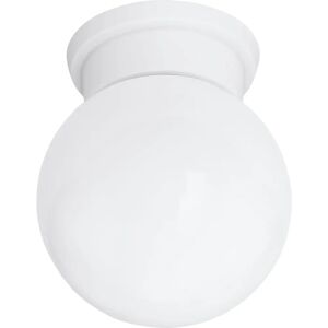 Eglo Durelo White Glass Ceiling Light - Modern 16cm Diameter Eglo Durelo White Glass Ceiling Light - Modern 16cm Diameter