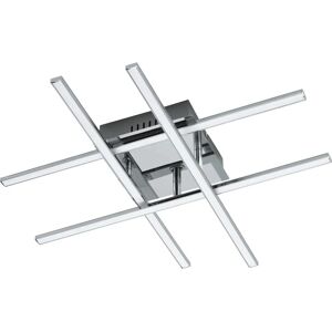 Eglo Lighting Lasana 1 LED Ceiling Light - Contemporary, White/Chrome, 24W Eglo Lighting Lasana 1 LED Ceiling Light - Contemporary, White/Chrome, 24W