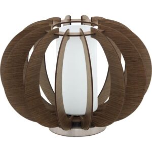 EGLO Stellato 3 Bordlampa - Nickelfinish, Vit & Brun - Bordlampa EGLO Stellato 3 Bordlampa - Nickelfinish, Vit & Brun - Bordlampa