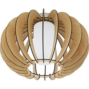 EGLO Stellato 1 Ceiling Light - White Diffuser, Steel, Maple Wood EGLO Stellato 1 Ceiling Light - White Diffuser, Steel, Maple Wood