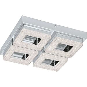 EGLO Fradelo LED Ceiling Light - Modern Chrome & Crystal EGLO Fradelo LED Ceiling Light - Modern Chrome & Crystal