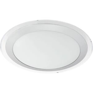 Eglo Competa 1 LED Deckenleuchte - Modern, Weiß, Silber, 22W Eglo Competa 1 LED Deckenleuchte - Modern, Weiß, Silber, 22W
