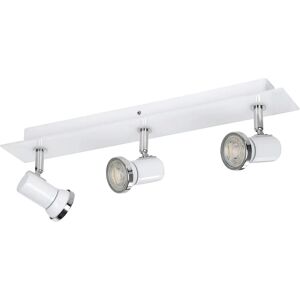 Eglo Tamara 1 White Chrome Bathroom Triple Spot Light - Lighting Spot Eglo Tamara 1 White Chrome Bathroom Triple Spot Light - Lighting Spot