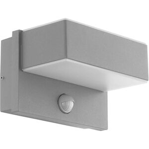 Eglo Azzinano Silver Outdoor Wall Light with PIR Sensor Eglo Azzinano Silver Outdoor Wall Light with PIR Sensor