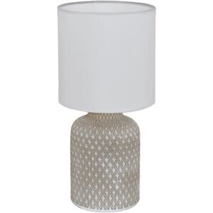 EGLO Bellariva Grey Ceramic & Fabric Table Lamp - Table Lamp EGLO Bellariva Grey Ceramic & Fabric Table Lamp - Table Lamp