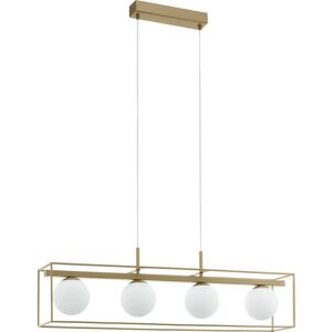 EGLO VALLASPRA Pendant Light - Modern, E14, Steel & Glass EGLO VALLASPRA Pendant Light - Modern, E14, Steel & Glass