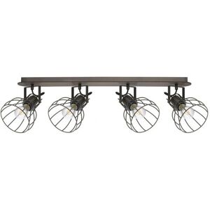 Eglo Sambatello Silber Holz Deckenleuchte - Beleuchtung Eglo Sambatello Silber Holz Deckenleuchte - Beleuchtung