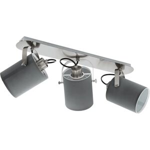 Eglo Villabate Satin Nickel 3-Light Wall or Ceiling Fitting - Lighting Eglo Villabate Satin Nickel 3-Light Wall or Ceiling Fitting - Lighting