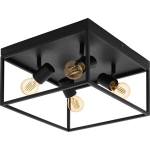 Eglo Silentina Black Ceiling Light - 40W E27 Eglo Silentina Black Ceiling Light - 40W E27