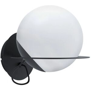 EGLO SABALETE Wandlamp - Zwart en Wit E27 - 21 cm EGLO SABALETE Wandlamp - Zwart en Wit E27 - 21 cm