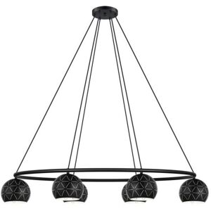 EGLO CANTALLOPS Hängeleuchte - E14, Schwarz, 69cm Durchmesser - Pendelleuchte EGLO CANTALLOPS Hängeleuchte - E14, Schwarz, 69cm Durchmesser - Pendelleuchte