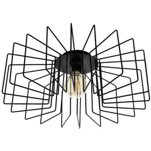 Eglo Tremedal Zwarte Semi-inbouw Plafondlamp - Type plafond Eglo Tremedal Zwarte Semi-inbouw Plafondlamp - Type plafond