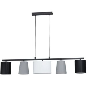 Eglo Almeida 1 Pendant Light - Modern, Adjustable, Black Finish Eglo Almeida 1 Pendant Light - Modern, Adjustable, Black Finish