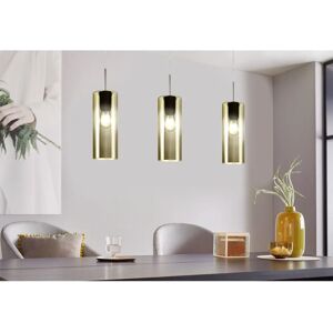 Eglo Selvino Suspension Lighting - Cylinder Shape, Black & Transparent Glass - Product Type Eglo Selvino Suspension Lighting - Cylinder Shape, Black & Transparent Glass - Product Type