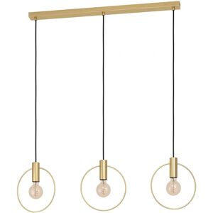 EGLO Manizales Pendant Light - Art-Deco Brass - Ceiling Fixture EGLO Manizales Pendant Light - Art-Deco Brass - Ceiling Fixture