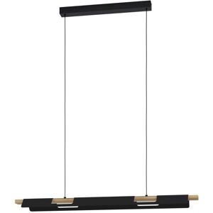 EGLO Ermua Hanglamp - Verstelbaar 110cm Staal Hout EGLO Ermua Hanglamp - Verstelbaar 110cm Staal Hout