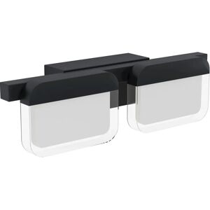 EGLO Ervidel Svart Sateng LED Tak- og Vegglampe EGLO Ervidel Svart Sateng LED Tak- og Vegglampe