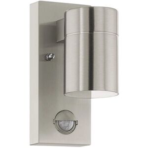 EGLO Riga 5 Outdoor Wall Light - Modern Cylindrical Exterior Sensor Light EGLO Riga 5 Outdoor Wall Light - Modern Cylindrical Exterior Sensor Light