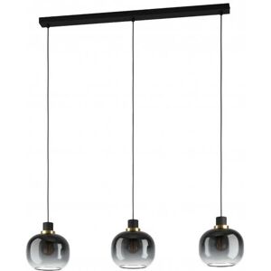 EGLO Oilella Black-Grey-Transparent Pendant Light - Pendant Light EGLO Oilella Black-Grey-Transparent Pendant Light - Pendant Light