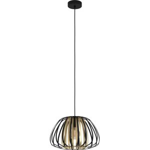 EGLO Encinitos Pendant Light - Modern Gold/Black Suspension - 37.5cm EGLO Encinitos Pendant Light - Modern Gold/Black Suspension - 37.5cm