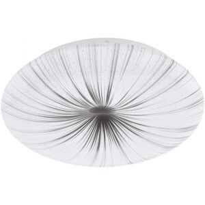 EGLO Nieves LED Plafondlamp - 31cm, Wit & Zilver EGLO Nieves LED Plafondlamp - 31cm, Wit & Zilver