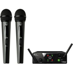 Sistema de microfone sem fio AKG - Duplo, Áudio HD Sistema de microfone sem fio AKG - Duplo, Áudio HD