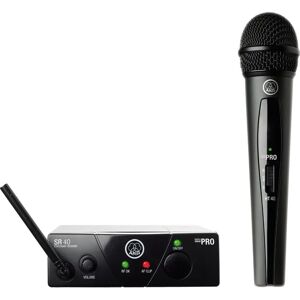 Conjunto Vocal Mini AKG WMS40 - Sistema de Microfone Sem Fio Conjunto Vocal Mini AKG WMS40 - Sistema de Microfone Sem Fio