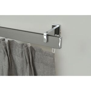 GARESA FLAT Gardinenstange - Wandmontage, Silber, 480cm, 1-läufig GARESA FLAT Gardinenstange - Wandmontage, Silber, 480cm, 1-läufig