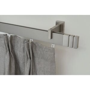 GARESA Flat Gardinenstange - 320cm, Silber, 1-läufig, Wandmontage GARESA Flat Gardinenstange - 320cm, Silber, 1-läufig, Wandmontage