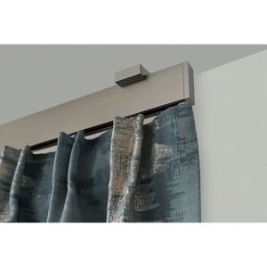 GARESA Flat Gardinenstange - 450cm, Silber, Aluminium, Modern GARESA Flat Gardinenstange - 450cm, Silber, Aluminium, Modern
